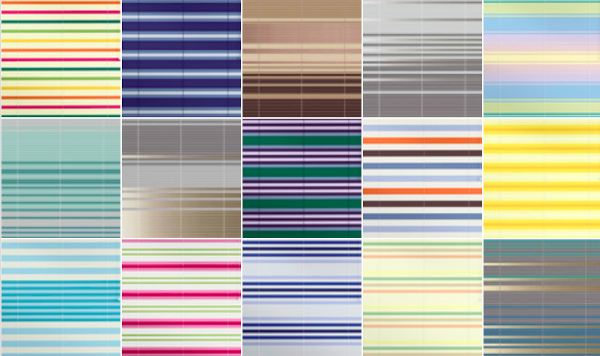 Kadeco Jalousie-Kollektion Living Stripes