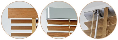 Jalousie Technik Holz