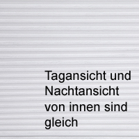 Tagansicht und Nachtansicht 2 eines lichtdurchlässigen Stoffes