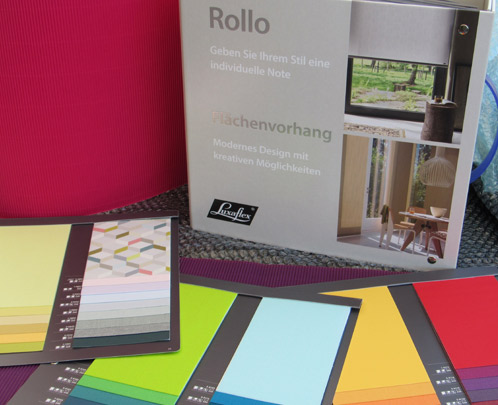 Germania Luxaflex® mit neuer Rollo- und Flächenvorhang Kollektion